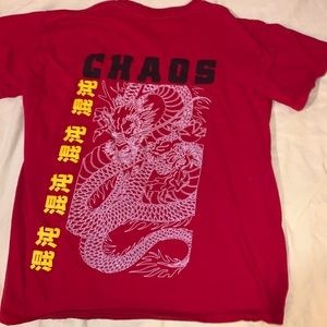 red chaos shirt